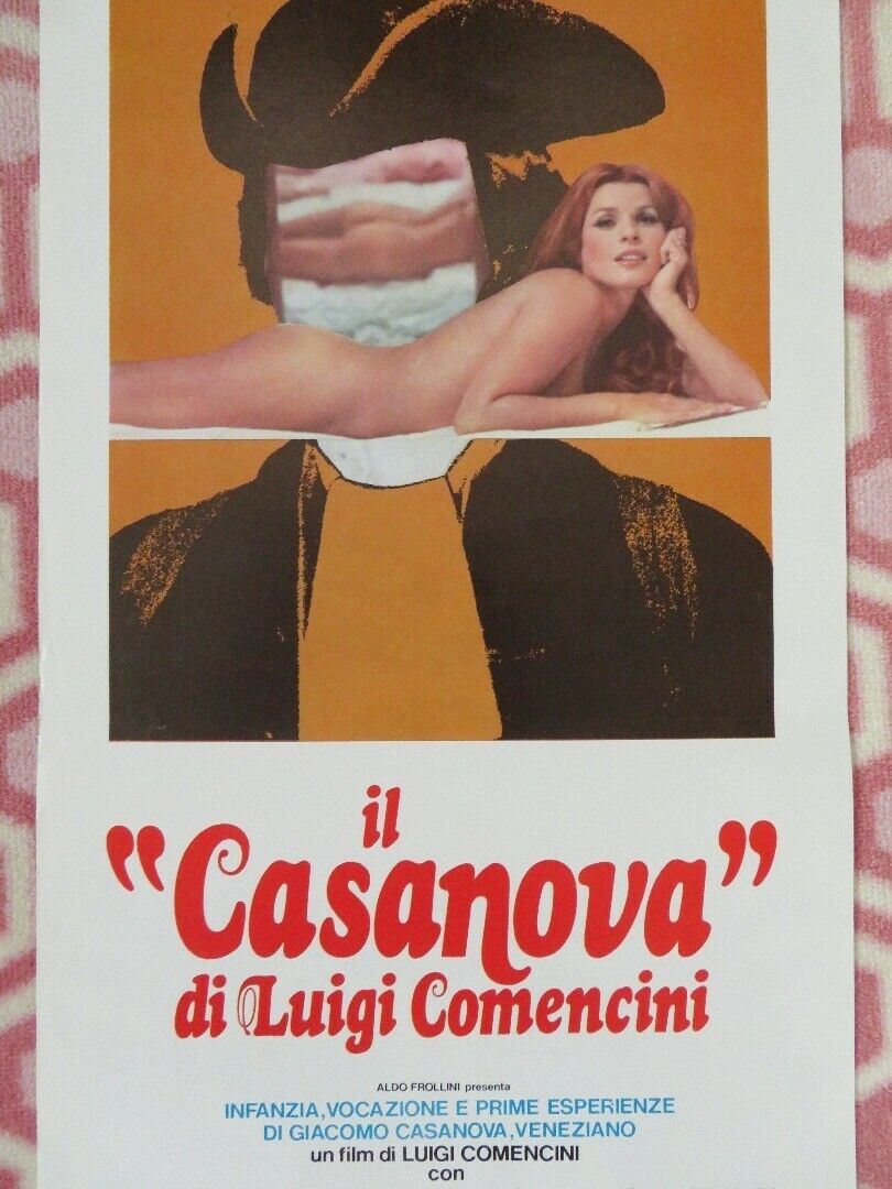 Casanova : His Youthful Years ITALIAN LOCANDINA (27.5"x 13") POSTER 1969