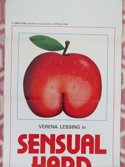 SENSUAL HARD STORY ITALIAN LOCANDINA (27.5"x 13") POSTER KENNETH HOWARD  1981