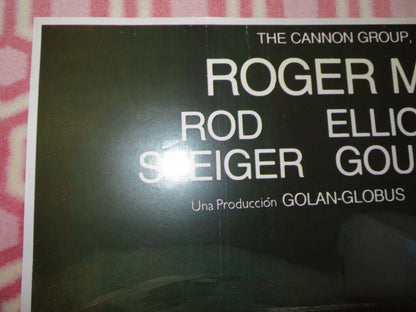 The Naked Face cannon SPANISH (39.5"X 27.5") ROLLED POSTER ROGER MOORE 1984