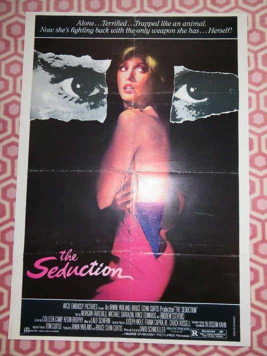 THE SEDUCTION LEBANESE (39"X 27.5") ROLLED POSTER MORGAN FAIRCHILD  1982