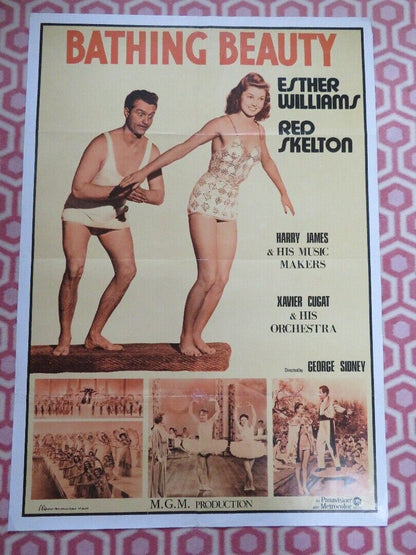 BATHING BEAUTY LEBANESE (39"X 27.5") ROLLED POSTER ESTER WILLIAMS RED SKELTON