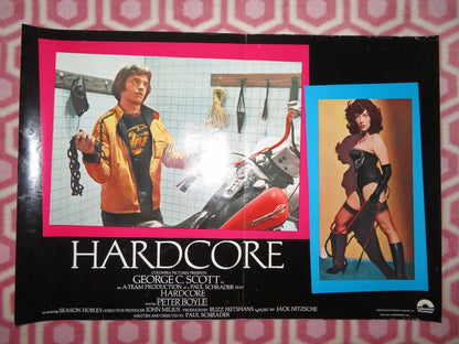 HARDCORE-BITALIAN PHOTOBUSTA POSTER GEORGE C.SCOTT SEASON HUBLEY  1979