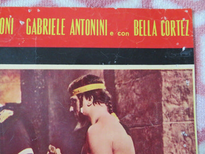 LE SETTE SFIDE/ The Seven Revenges-A  ITALIAN PHOTOBUSTA POSTER ED FURY 1961