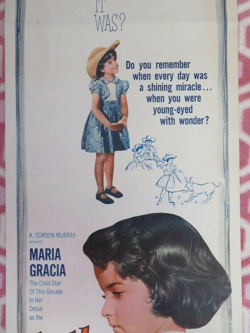 LITTLE ANGEL/ The Smile of the Virgin US INSERT (14"x 36") POSTER M GRACA 1961