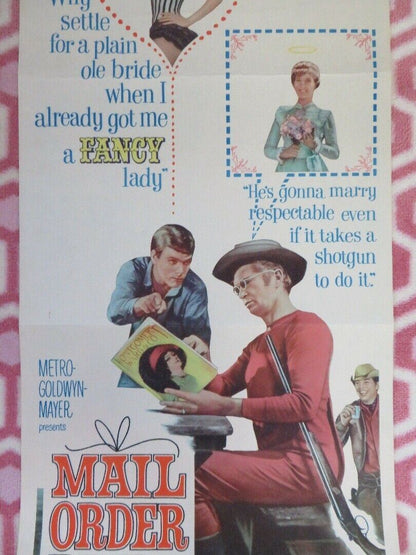 MAIL ORDER BRIDE  US INSERT (14"x 36") POSTER BUDDY EBSEN KEIR DULLEA  1964