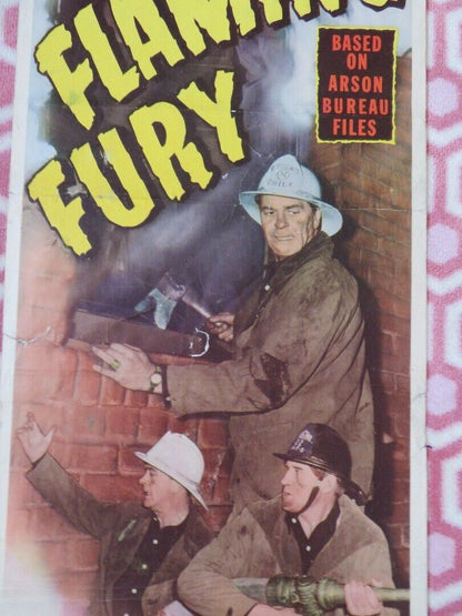 FLAMING FURY US INSERT (14"x 36") POSTER ROY ROBERTS GEORGE COOPER 1949