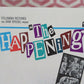 THE HAPPENING  US INSERT (14"x 36") POSTER ANTHONY QUINN MICHAEL PARKS 1967