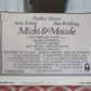 MICKI & MAUDE US INSERT (14"x 36") POSTER DUDLEY MOORE AMY IRVING 1984