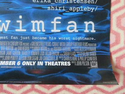 SWIMFAN VERSION A  US ONE SHEET ROLLED POSTER JESSE BRADFORD KATE BURTON 2002