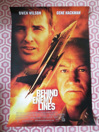 BEHIND ENEMY LINES VERSION B US ONE SHEET ROLLED POSTER OWEN WILSON 2001