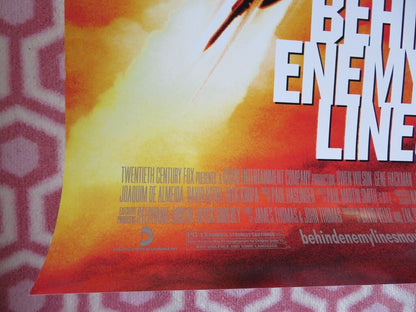 BEHIND ENEMY LINES VERSION B US ONE SHEET ROLLED POSTER OWEN WILSON 2001