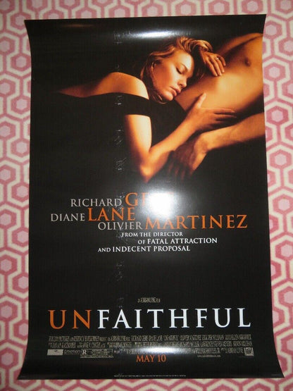 UNFAITHFUL VERSION A  US ONE SHEET ROLLED POSTER RICHARD GERE DIANE LANE 2002