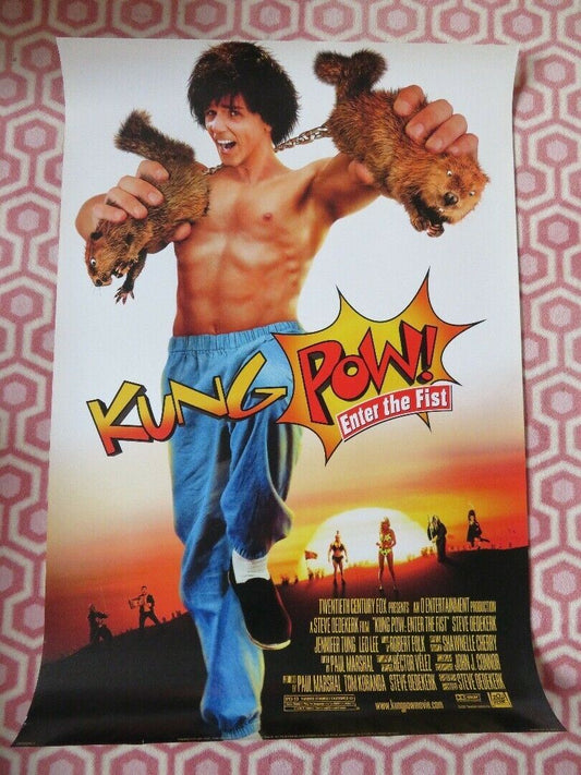 KUNG POW: ENTER THE FIST VERSION A US ONE SHEET ROLLED POSTER S OEDEKERK 2002