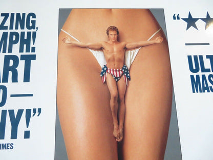 THE PEOPLE VS. LARRY FLYNT US ONE SHEET ROLLED POSTER WOODY HARRELSON 1996