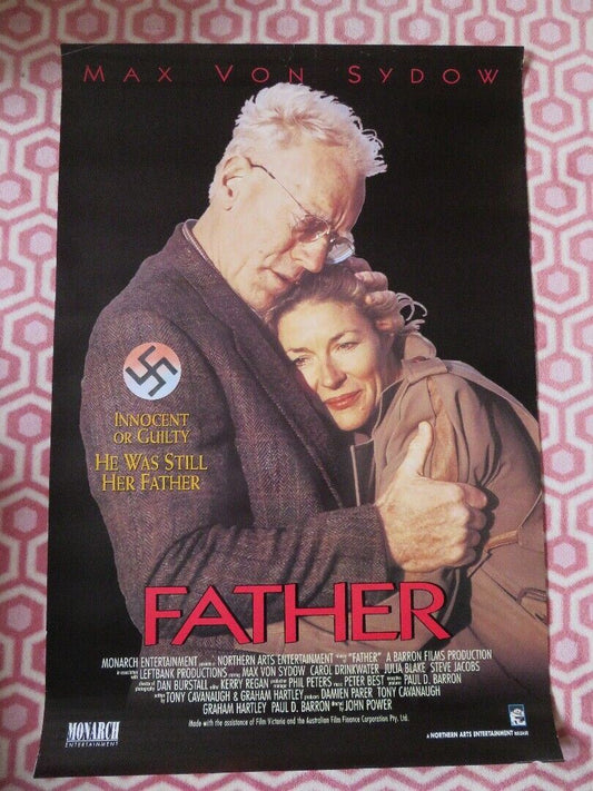 FATHER  US ONE SHEET ROLLED POSTER MARK VON SYDOW 1990