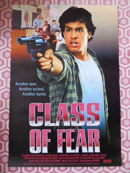 CLASS OF FEAR / MONDAY MORNING US ONE SHEET ROLLED POSTER NOAH BLAKE 1990