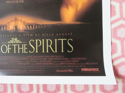 HOUSE OF SPIRITS  US ONE SHEET ROLLED POSTER WINONS RYDER GLENN CLOSE 1993