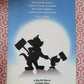 TOM AND JERRY :THE MOVIE TEASER  US ONE SHEET ROLLED POSTER JOSEPH BARBERA '92