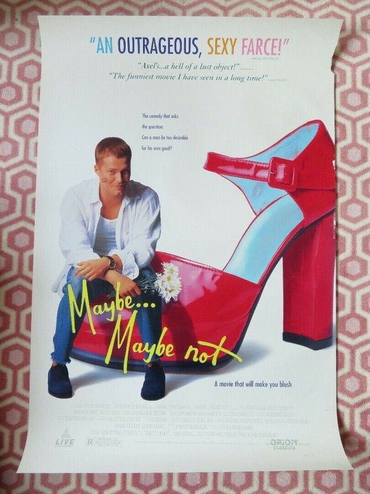 MAYBE...MAYBE NOT  US ONE SHEET ROLLED POSTER TIL SCHWEIGER 1994