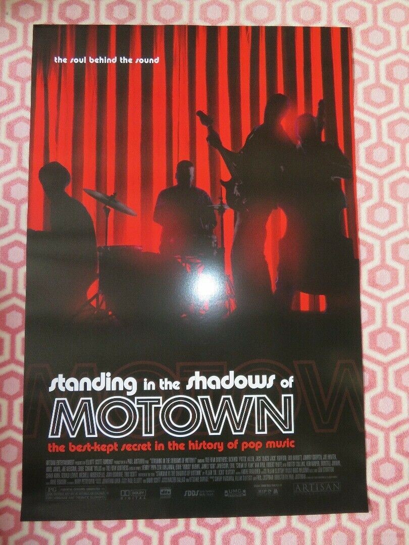 STANDING IN THE SHADOWS OF MOTOWN  US ONE SHEET ROLLED POSTER RICHARD ALLEN '02