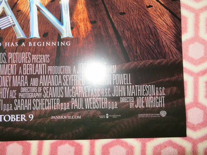 PAN US ONE SHEET ROLLED POSTER HUGH JACKMAN GARRETT HEDLUND 2015