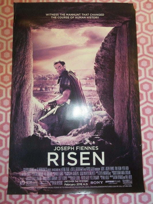 RISEN US ONE SHEET ROLLED POSTER JOSEPH FIENNES  TOM FELTON 2016