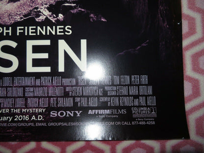 RISEN US ONE SHEET ROLLED POSTER JOSEPH FIENNES  TOM FELTON 2016