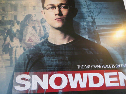 SNOWDEN US ONE SHEET ROLLED POSTER JOSEPH GORDON-LEVITT 2016