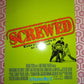 SCREWED US ONE SHEET ROLLED POSTER NORM MACDONALD DANNY DEVITO 2000