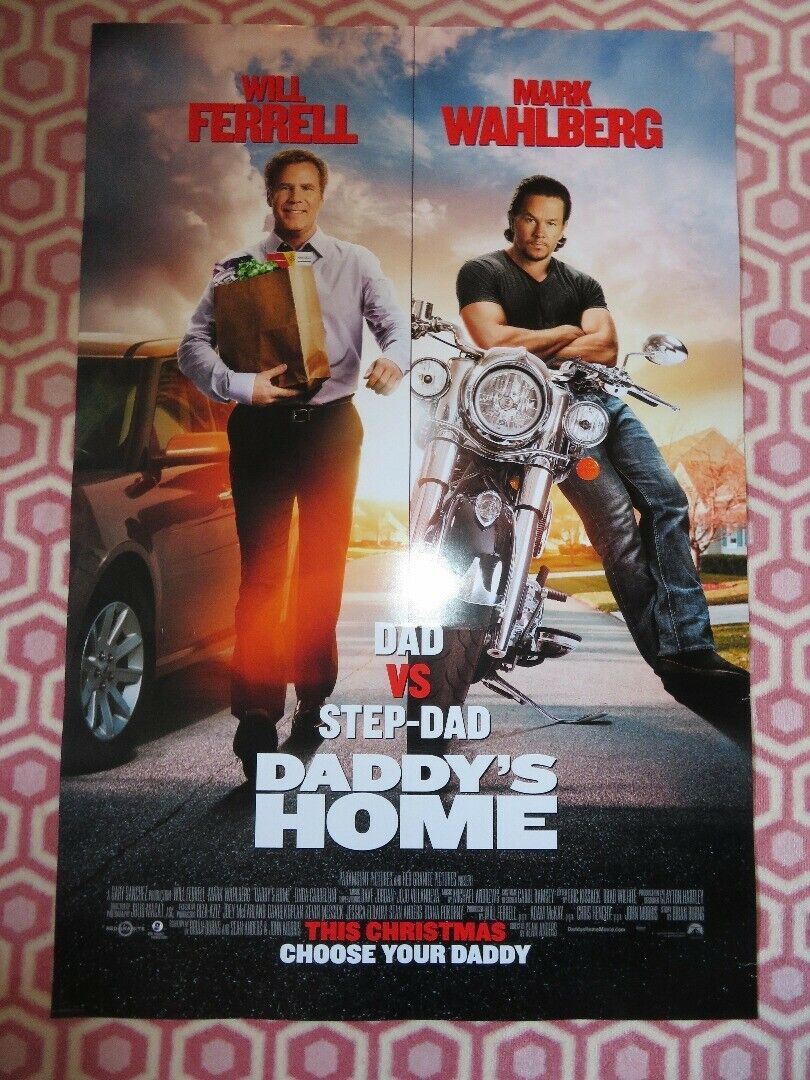 DADDY'S HOME  US ONE SHEET ROLLED POSTER WILL FERRELL MARK WAHLBERG 2015