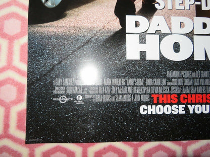 DADDY'S HOME  US ONE SHEET ROLLED POSTER WILL FERRELL MARK WAHLBERG 2015