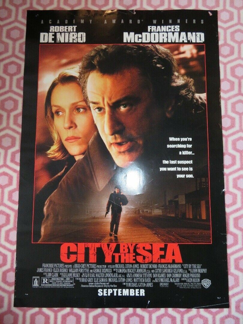 CITY BY THE SEA US ONE SHEET ROLLED POSTER ROBERT DENIRO FRANCES MCDORMAND 2002