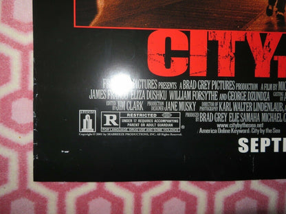 CITY BY THE SEA US ONE SHEET ROLLED POSTER ROBERT DENIRO FRANCES MCDORMAND 2002