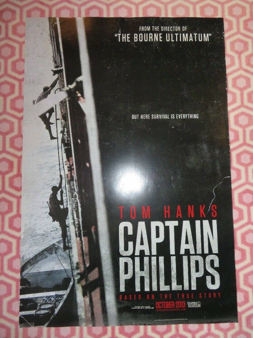 CAPTAIN PHILLIPS US ONE SHEET ROLLED POSTER TOM HANKS 2013