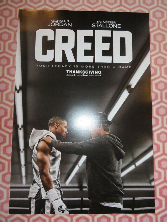 CREED  US ONE SHEET ROLLED POSTER MICHAEL B.JORDAN SYLVESTER STALLONE 2015