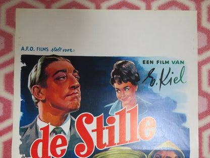 DE STILLE GENIETER BELGIUM (21.5"x 14) POSTER GASTON BERGMANS DE WOODPECKERS '61