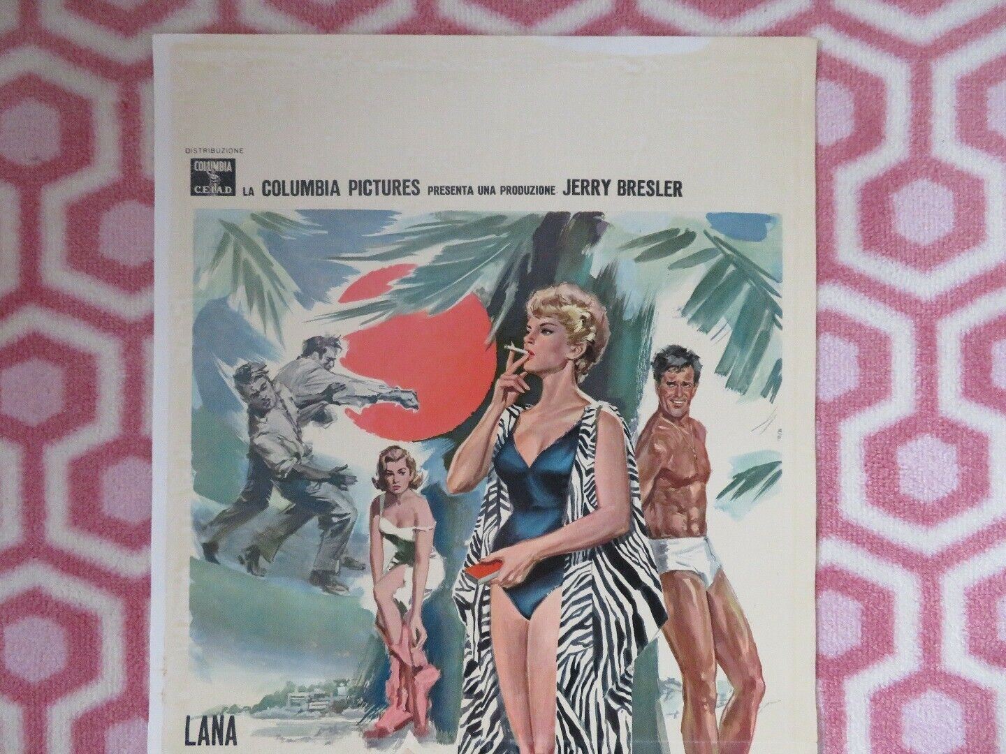 STRANI AMORI/ Love Has Many Faces ITALIAN LOCANDINA (27.5"x 13") POSTER 1965