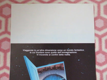 THE TWILIGHT ZONE:THE MOVIE ITALIAN LOCANDINA (27"x12.5") POSTER DAN AYROYD 1983