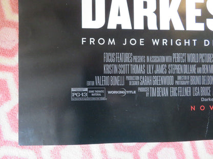 DARKEST HOUR US ONE SHEET ROLLED POSTER WINSTON CHURCHILL GARY OLDMAN '17