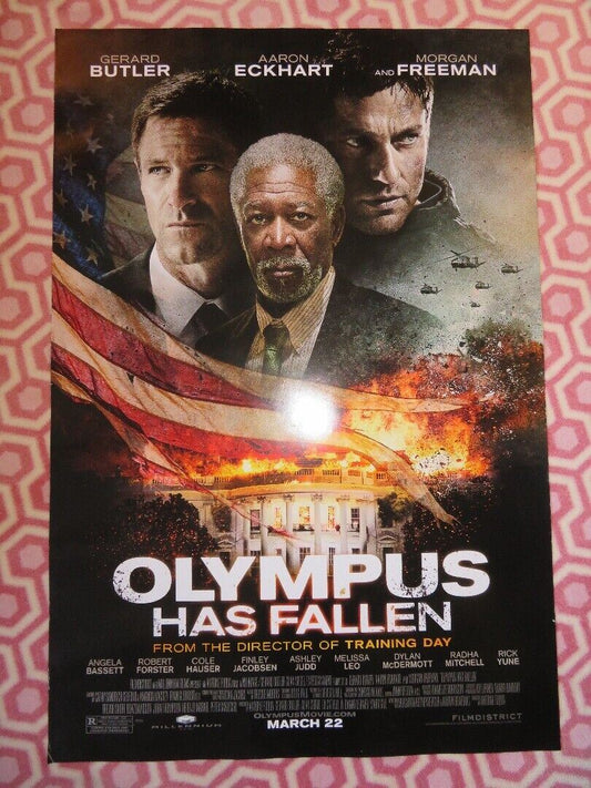 OLYMPUS HAS FALLEN  US ONE SHEET ROLLED POSTER GERARD BUTLER MORGAN FREEMAN 2013