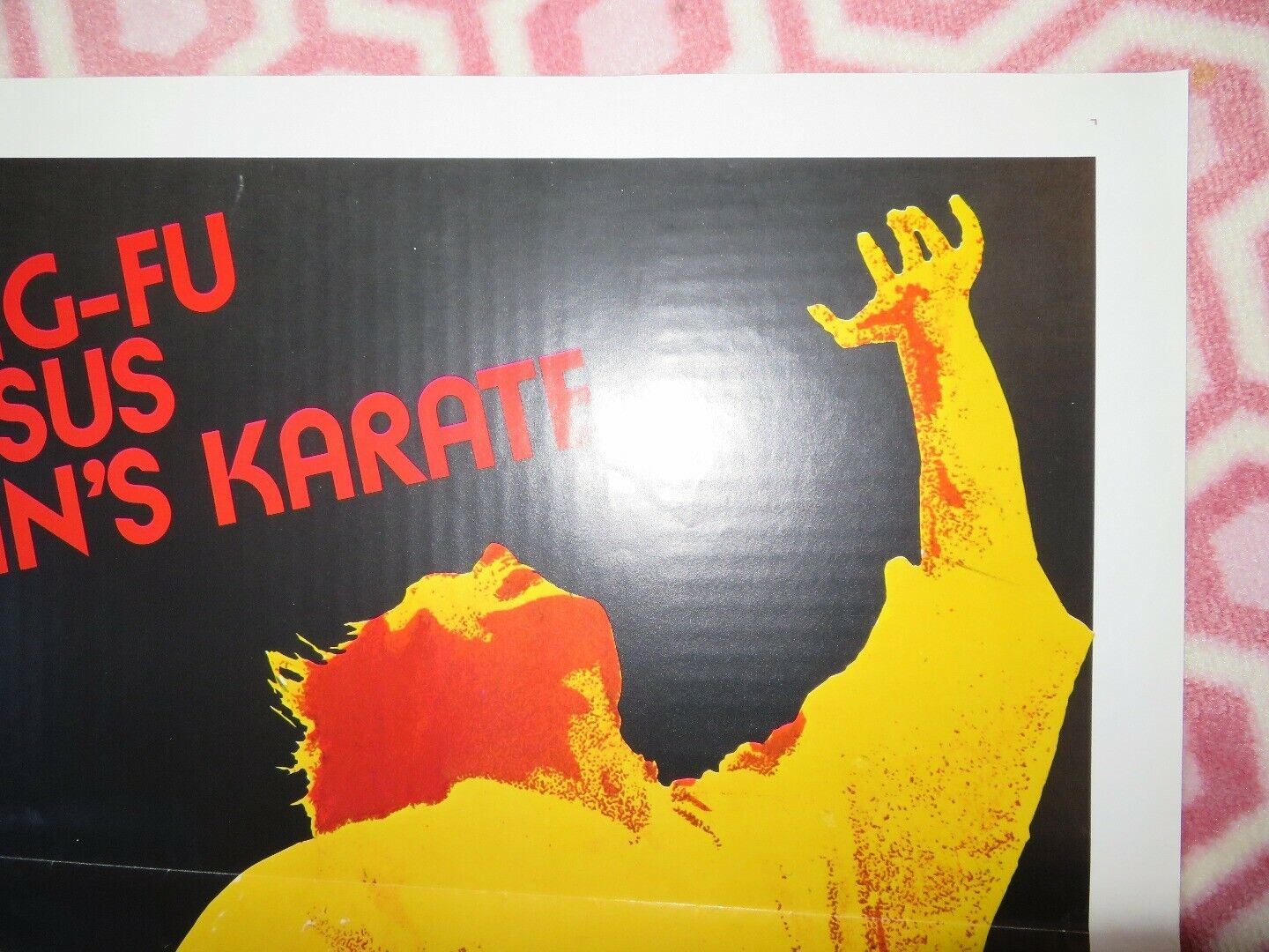 HAN BO WARRIOR KUNG FU US ONE SHEET ROLLED POSTERCHAN SING KURATA 1982