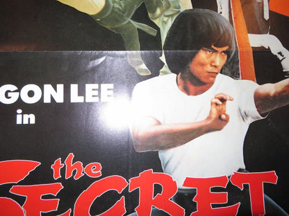 THE SECRET NINJA KUNG FU US ONE SHEET ROLLED POSTER DARGON LEE 1984