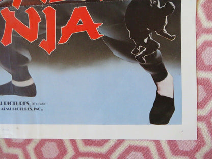 THE SECRET NINJA KUNG FU US ONE SHEET ROLLED POSTER DARGON LEE 1984