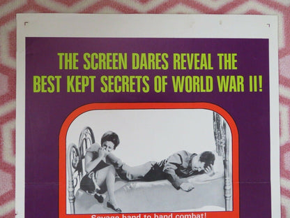 WHAT DID YOU DO IN THE WAR DADDY? US INSERT (14"x 36") POSTER JAMES COBURN 1966