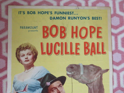 SORROWFUL JONES  US INSERT (14"x 36") POSTER BOB HOPE LUCILLE BALL 1949