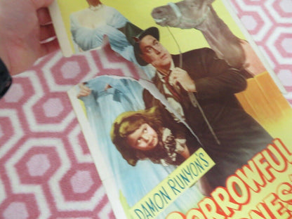 SORROWFUL JONES  US INSERT (14"x 36") POSTER BOB HOPE LUCILLE BALL 1949