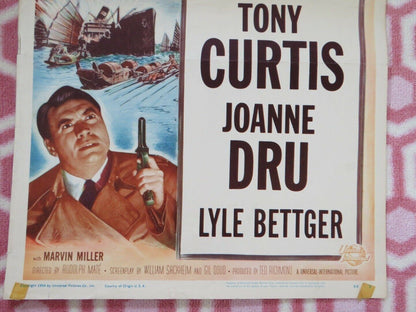 FORBIDDEN  US INSERT (14"x 36") POSTER TONY CURTIS JOANNE DRU 1954