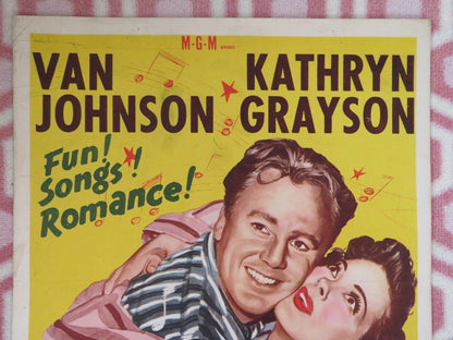 GROUNDS FOR MARRIAGE US INSERT (14"x 36") POSTER VAN JOHNSON KATHRYN GRAYSON '50