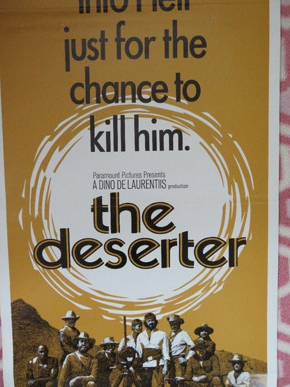 THE DESERTER/The Devil's Backbone US INSERT (14"x 36") POSTER BEKIM FEHMIU 1970