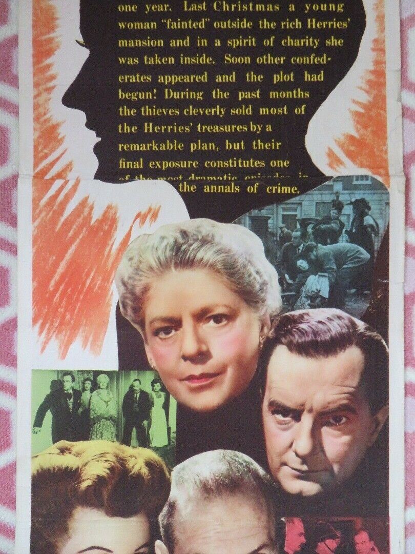 KIND LADY  US INSERT (14"x 36") POSTER ETHEL BARRYMORE 1951